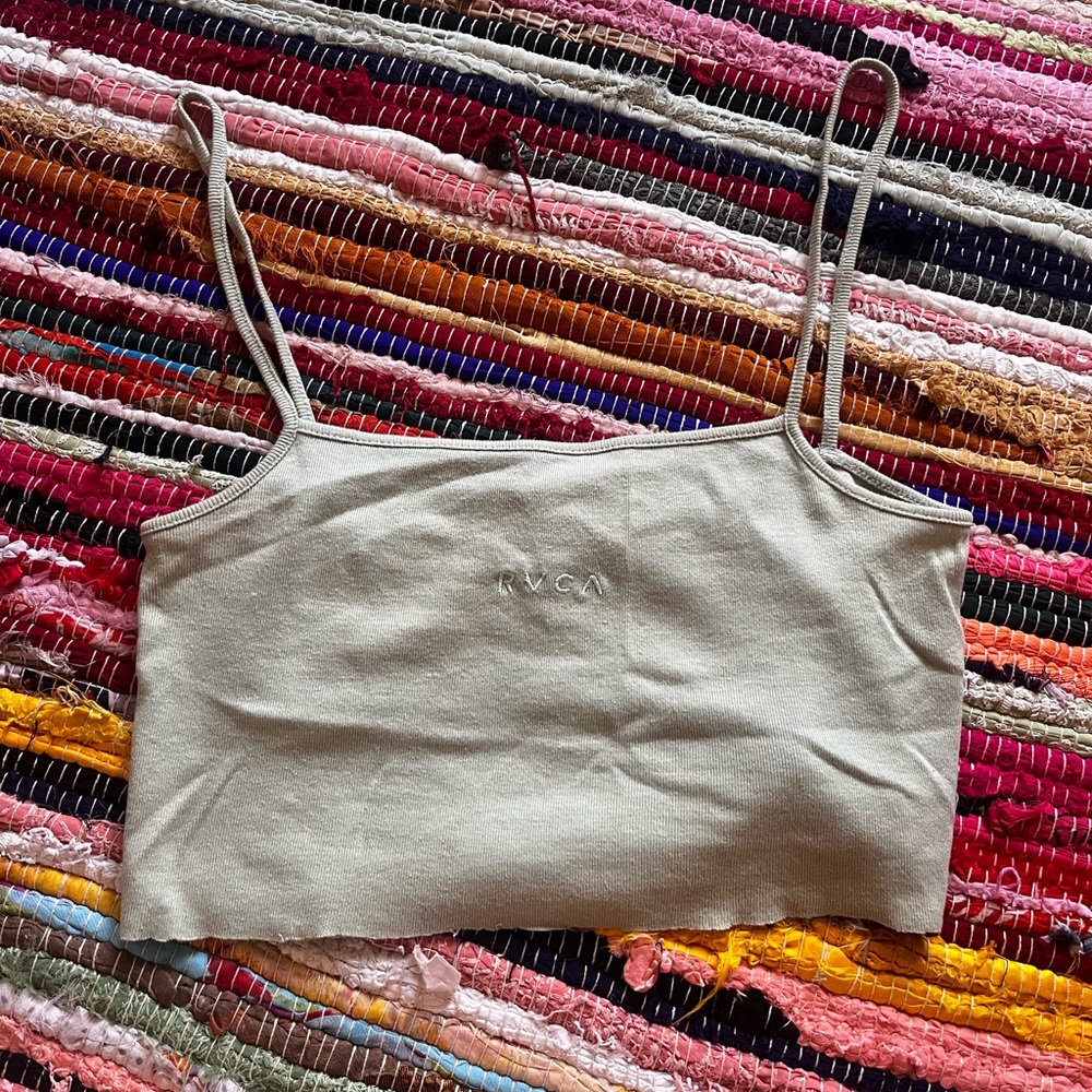 mint RVCA tank top